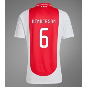 Ajax Jordan Henderson #6 Replika Hjemmebanetrøje 2024-25 Kortærmet